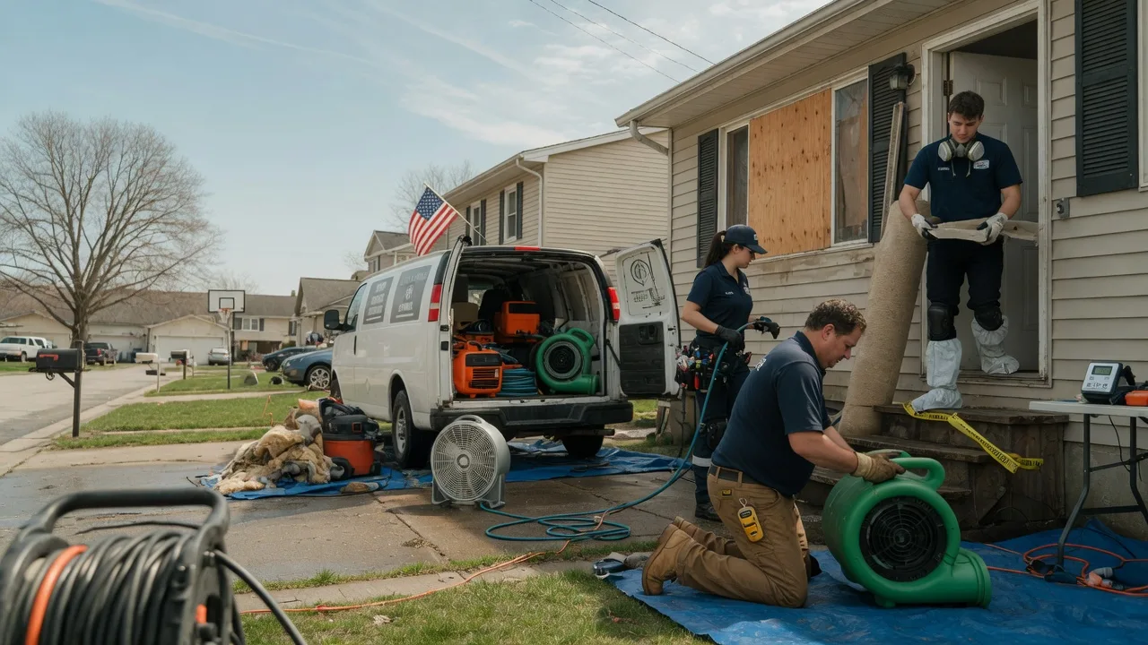 Water Damage Restoration in Mechanicsburg, PA near me
